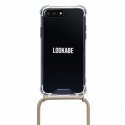 Lookabe Necklace iPhone 7/8+ gold nude loo007 Lookabe Necklace iPhone 7/8+ gold nude loo007