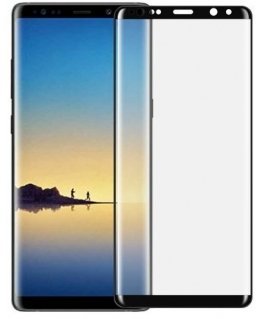 Devia 3D Curved Tempered Glass Seamless Full Screen Protector Samsung Galaxy note8 black