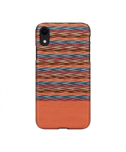 MAN&WOOD SmartPhone case iPhone XR browny check black