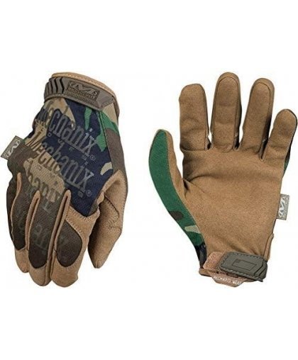 Mechanix Wear Gloves Mechanix The Original® Woodland Camo size 10 / L. Velcro, artificial leather, TrekDry® – 16