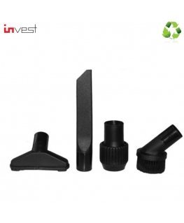Invest Universal Vacuum cleaner small Brush set with Ø30mm → Ø37mm (4pcs.)