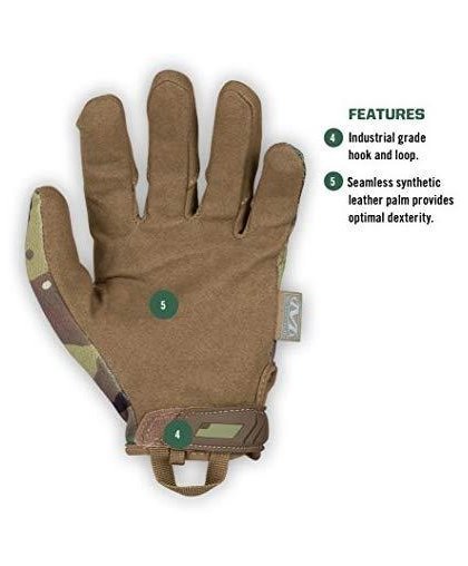 Mechanix Wear Gloves Mechanix The Original® Multicam® Camouflage size 8 / S. Velcro, artificial leather, TrekDry® – 9