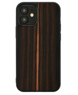 MAN&WOOD case for iPhone 12 mini ebony black