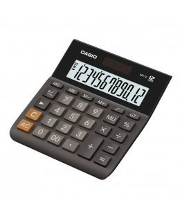Desktop calculator CASIO MH-12, 127 x 136.5 x 28.8 mm, black