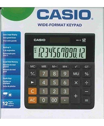 Desktop calculator CASIO MH-12, 127 x 136.5 x 28.8 mm, black – 3