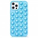 Mocco Bubble Antistress Case for Apple iPhone 12 Pro Max Blue Mocco Bubble Antistress Case for Apple iPhone 12 Pro Max Blue