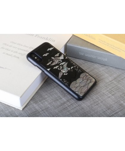 iKins SmartPhone case iPhone XS/S crane black – 3