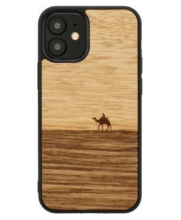 MAN&WOOD case for iPhone 12 mini terra black