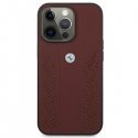 BMW BMHCP13SRSPPR Leather Back Case For Apple iPhone 13 Pro Max Red BMW BMHCP13SRSPPR Leather Back Case For Apple iPhone 13 Pro Max Red