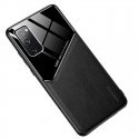 Mocco Lens Leather Back Case for Apple iPhone 12 Black Mocco Lens Leather Back Case for Apple iPhone 12 Black