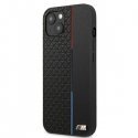 BMW M Collection BMHCP13STRTBK Leather Back Case For Apple iPhone 13 Mini Black BMW M Collection BMHCP13STRTBK Leather Back Case For Apple iPhone 13 Mini Black