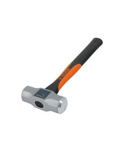 Truper Hammer-octagonal hammer. 36cm, 1.8kg, Fiberglass, vibration absorbing, handle 16536 – 3