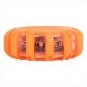 Tellur Basic LED emergency signal and flashlight, 3 x AAA, magnetic, orange Tellur Basic LED emergency signal and flashlight, 3 x AAA, magnetic, orange