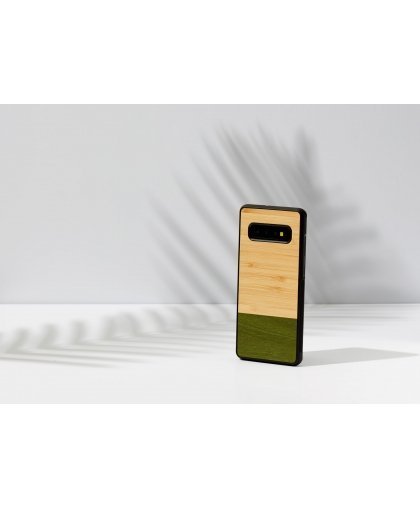 MAN&WOOD SmartPhone case Galaxy S10 Plus bamboo forest black – 3