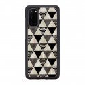 iKins case for Samsung Galaxy S20 pyramid black iKins case for Samsung Galaxy S20 pyramid black