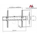 Wall alustest Maclean MC-668 37 "-70" 40kg Wall alustest Maclean MC-668 37 "-70" 40kg