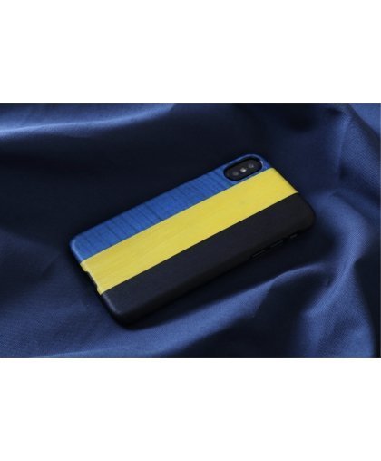 MAN&WOOD SmartPhone case iPhone X/XS dandy blue black – 2