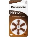Panasonic PR 312 Zinc Air 6 pcs. Hearing Aid Cells Panasonic PR 312 Zinc Air 6 pcs. Hearing Aid Cells