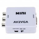 RoGer Adapteris to Transfer RCA to VGA Signal (+Audio) Baltas RoGer Adapteris to Transfer RCA to VGA Signal (+Audio) Baltas