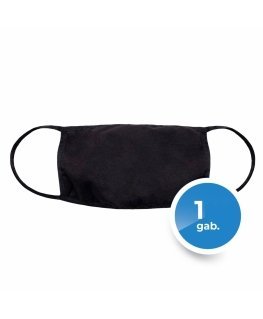 Textile two-layer reusable mask