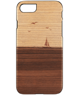 MAN&WOOD case for iPhone 7/8 mare black