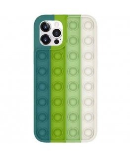 Mocco Bubble Case Антистрессовый Cиликоновый чехол для Apple iPhone 11 Pro Max Tемно-зеленый