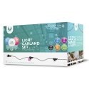Forever Light Garland Set / 2W / 10x E27 / IP65 / 12m / White / Pink / Blue Forever Light Garland Set / 2W / 10x E27 / IP65 / 12m / White / Pink / Blue