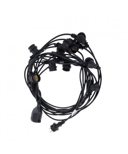 Forever Light Garland Set LED Virtene / 2W / 10x E27 / IP65 / 12m / Balta / Rozā / Zila – 3