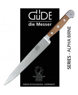 Güde Alpha ham knife 21 cm Pear Wood