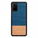 MAN&WOOD case for Galaxy S20+ denim black MAN&WOOD case for Galaxy S20+ denim black