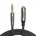 UGREEN AV190 AUX jack audio extender 3.5 mm, 2m (black) UGREEN AV190 AUX jack audio extender 3.5 mm, 2m (black)