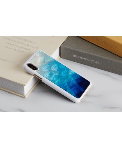 iKins SmartPhone case iPhone XS/S blue lake white – 4