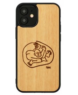 MAN&WOOD case for iPhone 12 mini child with fish