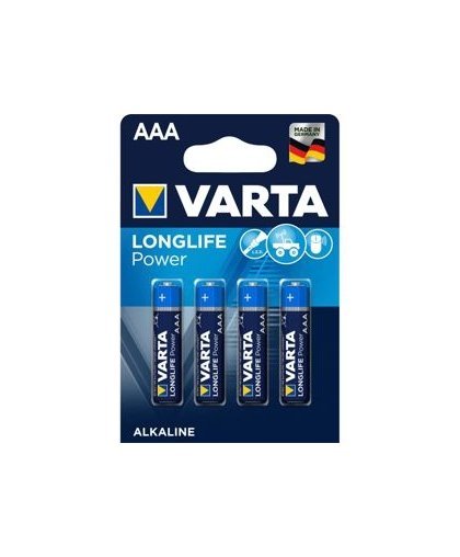50x4 Varta Longlife Power Micro AAA LR03 VPE Master Box