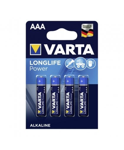 50x4 Varta Longlife Power Micro AAA LR03 VPE Master Box – 2