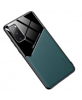 Mocco Lens Leather Back Case for Apple iPhone 12 Pro Green