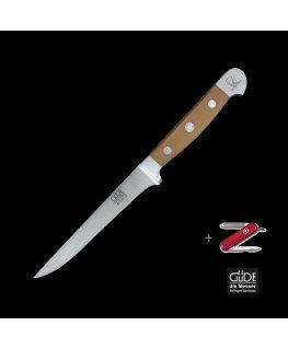 Güde Alpha Boning Knife flexible Pear Wood 13 cm