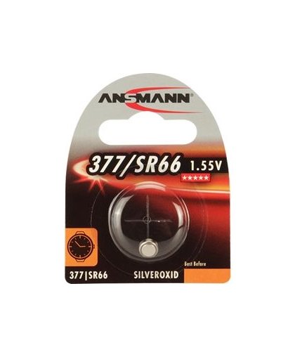 10x1 Ansmann 377 Silveroxid SR66 VPE Inner box – 2