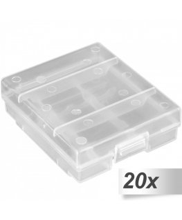 20x1 Ansmann battery box for 4 Mignon-/Micro-Cells 4000740