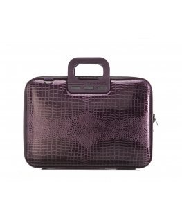 Computer bag BOMBATA Shiny Cocco 15'6, purple color