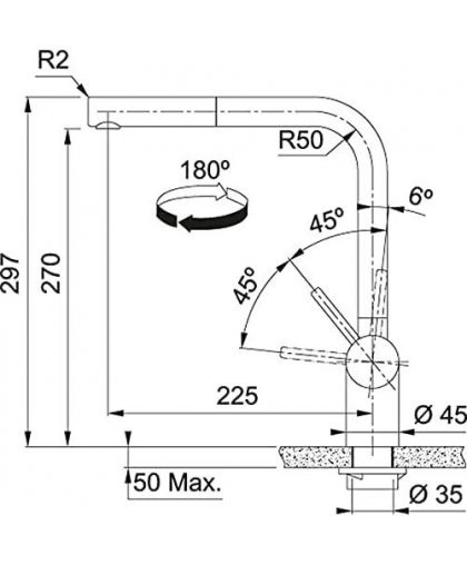 Faucet for sink with pull-out hose Franke Atlas Neo 115.0521.438 – 9