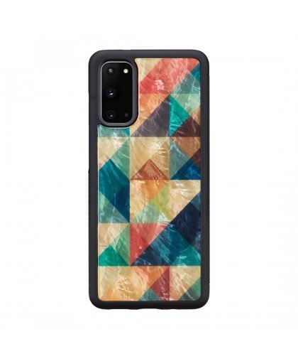iKins case for Samsung Galaxy S20 mosaic black
