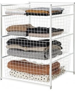 Elfa Basket Pack thread, 74/55, white