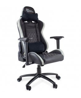 Žaidimų kėdė White Shark Nitro GT Gaming Chair, Juoda-balta