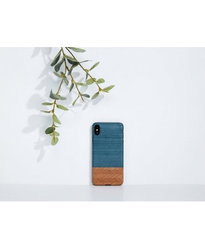 MAN&WOOD SmartPhone case iPhone XS Max denim black – 3