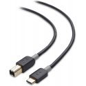 UNITEK PRINTERA KABELIS USB-C - USB-B 3.0, 2M UNITEK PRINTERA KABELIS USB-C - USB-B 3.0, 2M