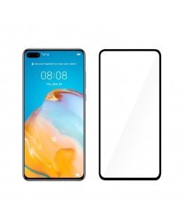 Tellur Tempered Glass 2.5D Full Cover Full Glue for Huawei P40 black