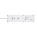 Tellur WiFi Power Strip, 3 Outlets, 4*USB 4A, 2200W, 10A, 1.8m