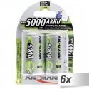 6x2 Ansmann maxE NiMH bat. Mono D 5000 mAh 5030922 6x2 Ansmann maxE NiMH bat. Mono D 5000 mAh 5030922