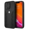 BMW BMHCP13LRSPPK Leather Back Case For Apple iPhone 13 / 13 Pro Juodas BMW BMHCP13LRSPPK Leather Back Case For Apple iPhone 13 / 13 Pro Juodas